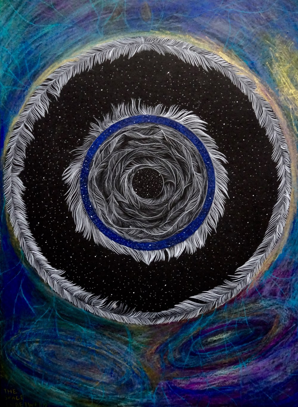 The space in between.